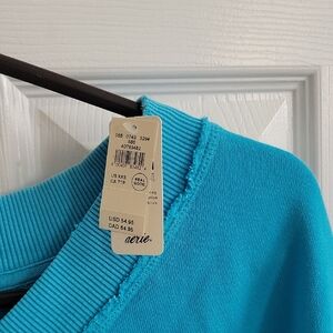Aerie Vibrant Blue Knit Top